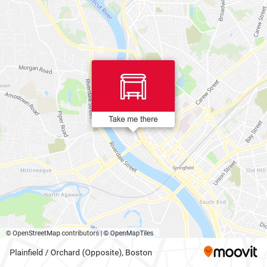 Plainfield / Orchard (Opposite) map