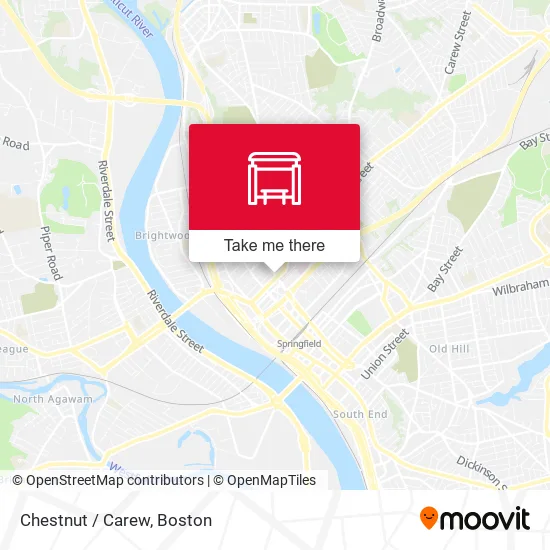 Chestnut / Carew map