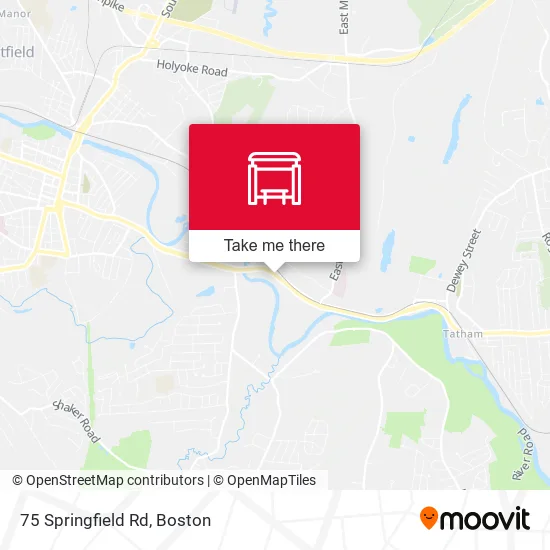 75 Springfield Rd map