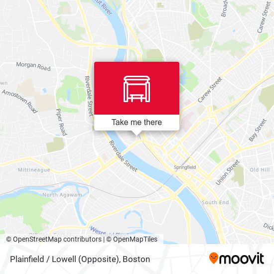 Plainfield / Lowell (Opposite) map