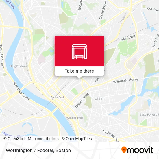 Worthington / Federal map