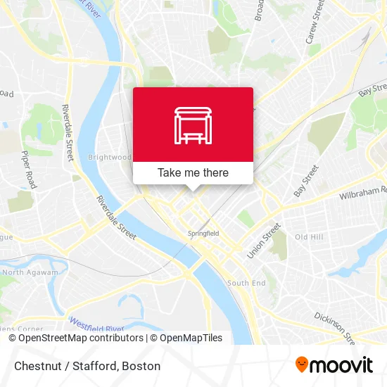 Chestnut / Stafford map