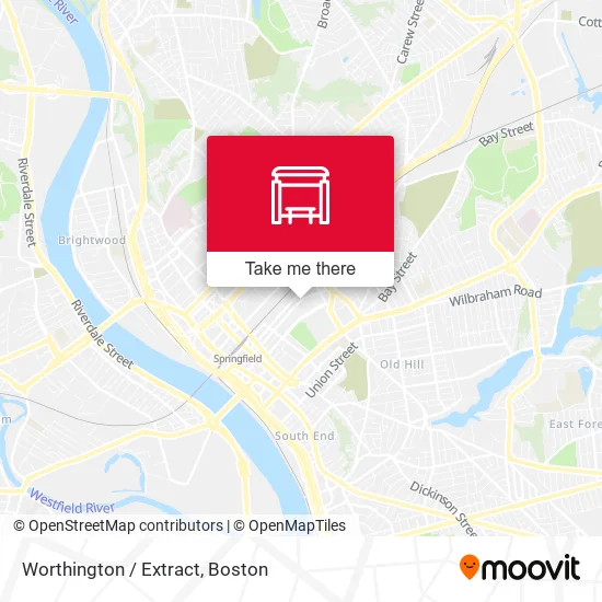 Worthington / Extract map