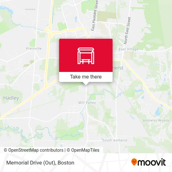 Memorial Drive (Out) map