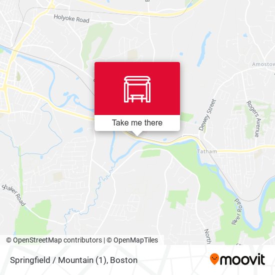 Springfield / Mountain (1) map