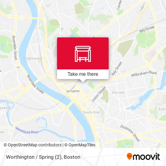 Worthington / Spring (2) map