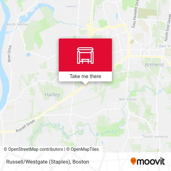 Russell/Westgate (Staples) map