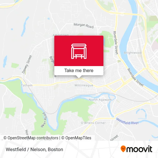 Westfield / Nelson map