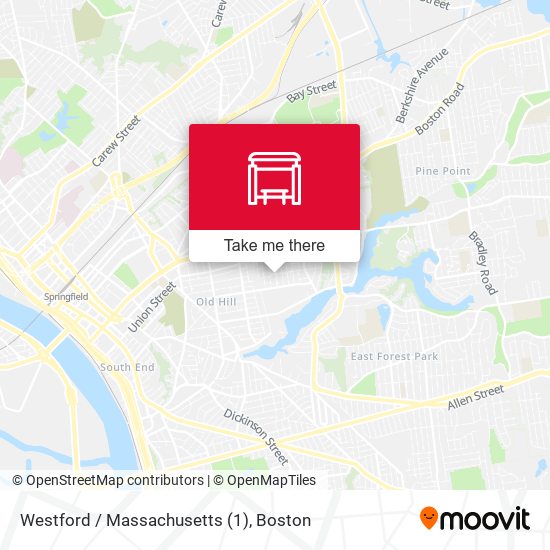 Mapa de Westford / Massachusetts (1)