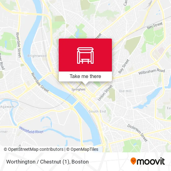 Worthington / Chestnut (1) map