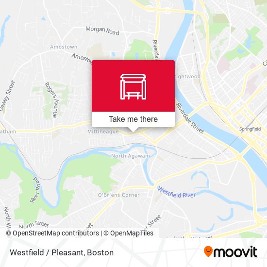 Mapa de Westfield / Pleasant