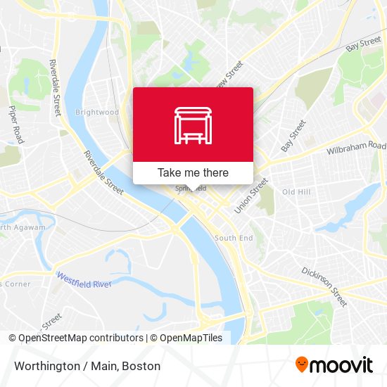 Mapa de Worthington / Main