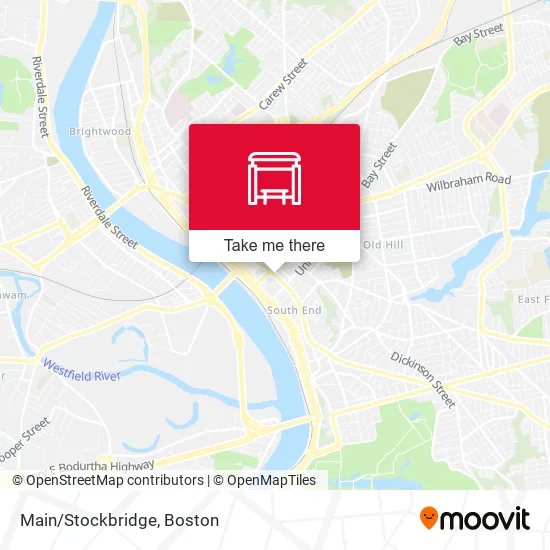 Main/Stockbridge map