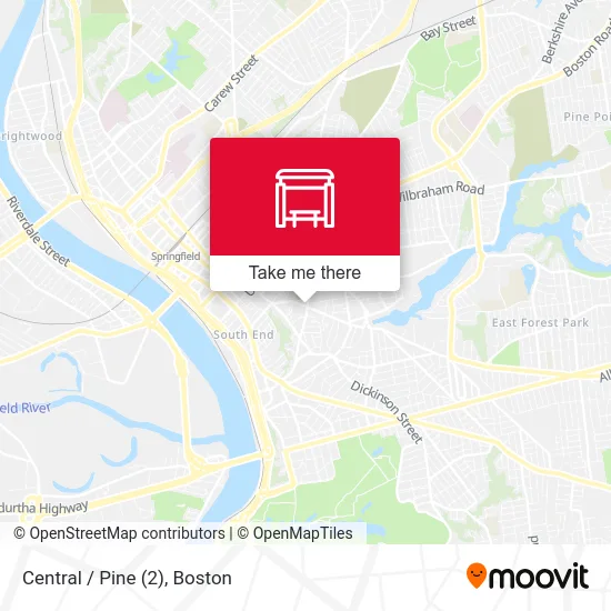 Central / Pine (2) map