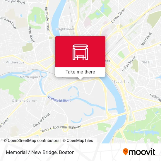 Memorial / New Bridge map