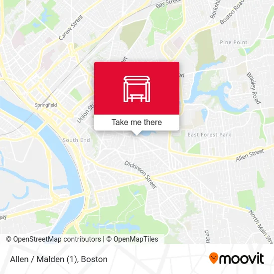 Allen / Malden (1) map