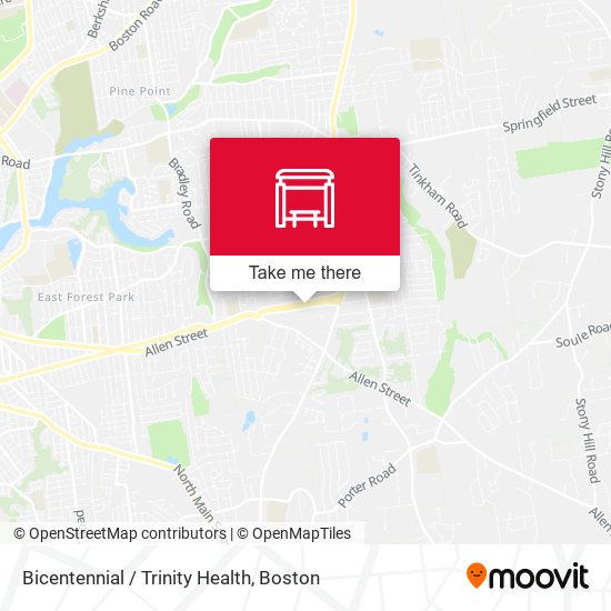 Mapa de Bicentennial / Trinity Health