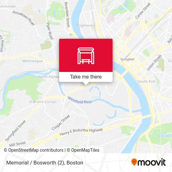 Memorial / Bosworth (2) map