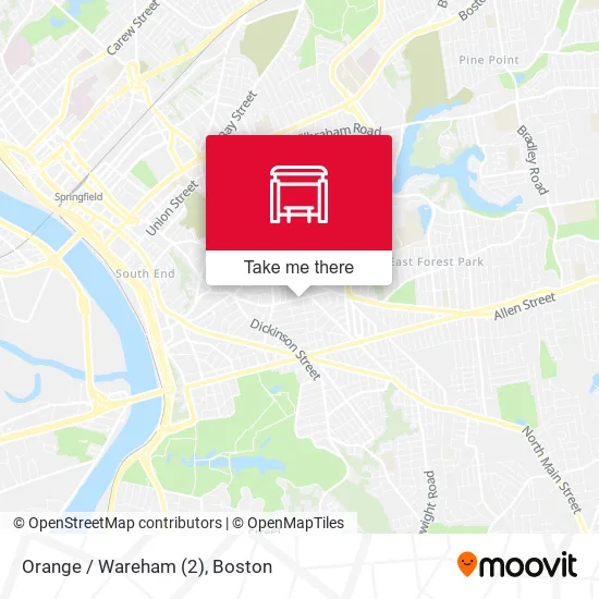 Orange / Wareham (2) map