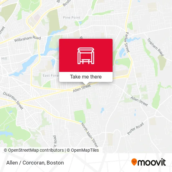Allen / Corcoran map