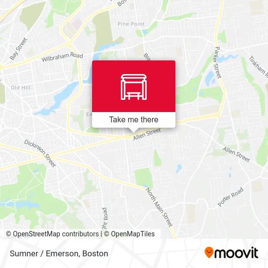 Sumner / Emerson map