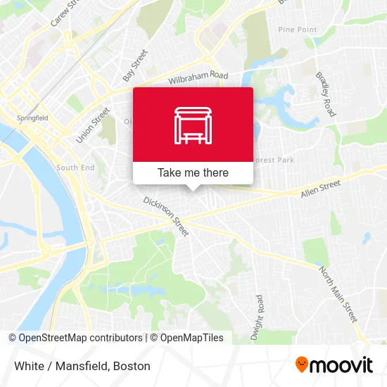 White / Mansfield map