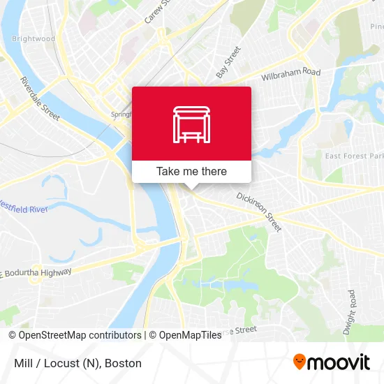 Mill / Locust (N) map