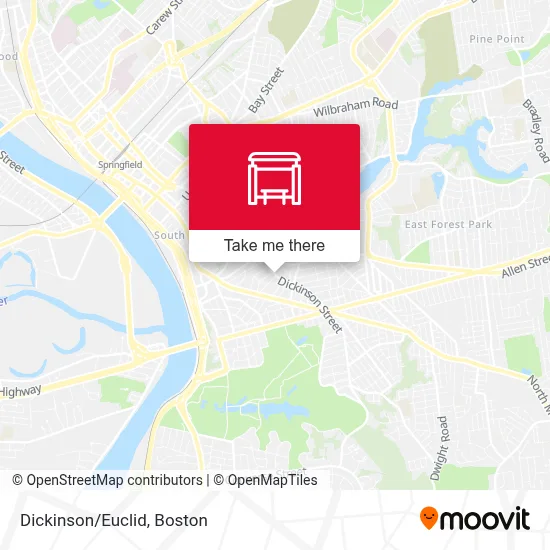 Dickinson/Euclid map