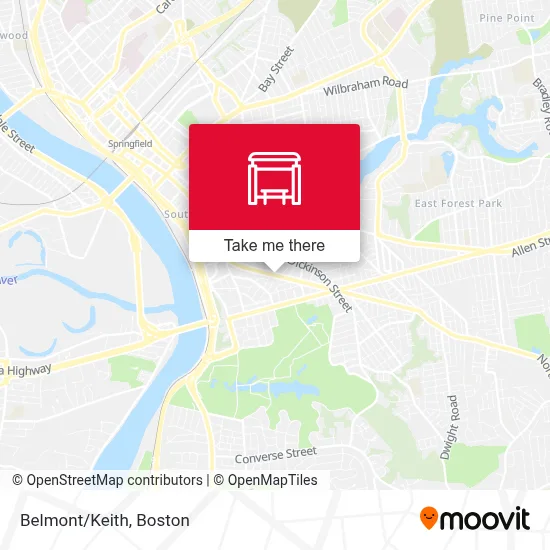 Belmont/Keith map