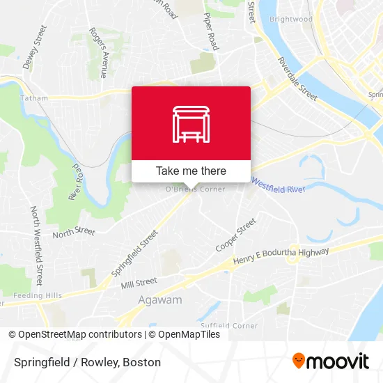Springfield / Rowley map