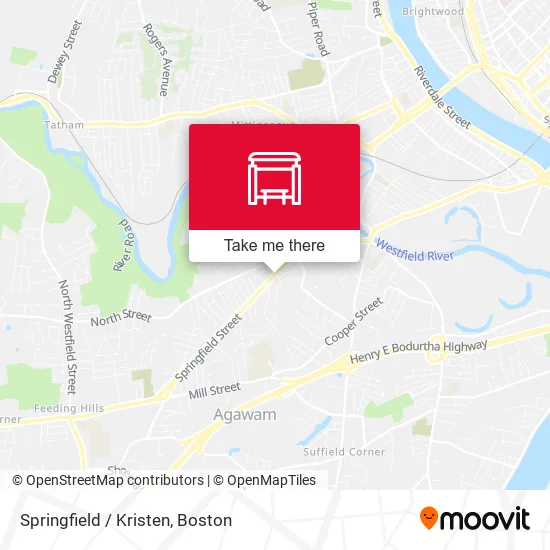 Springfield / Kristen map