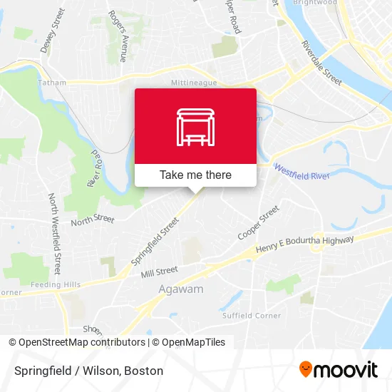 Springfield / Wilson map