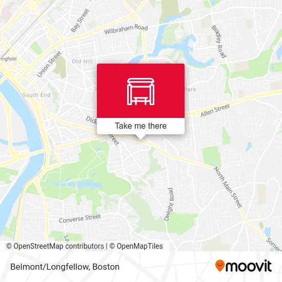 Belmont/Longfellow map