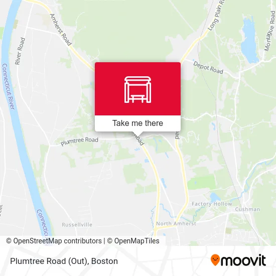 Plumtree Road (Out) map