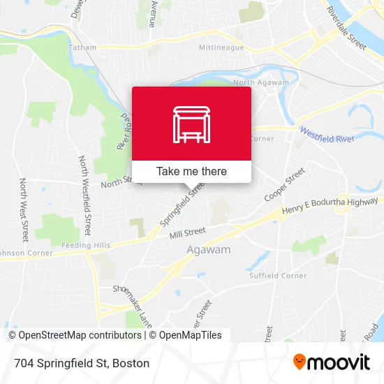 704 Springfield St map