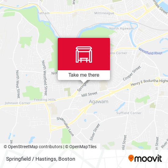 Mapa de Springfield / Hastings