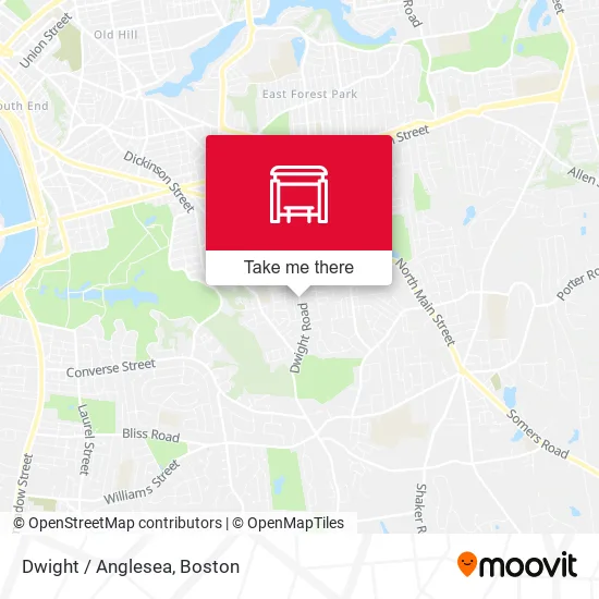 Dwight / Anglesea map