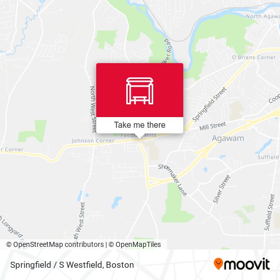 Mapa de Springfield / S Westfield