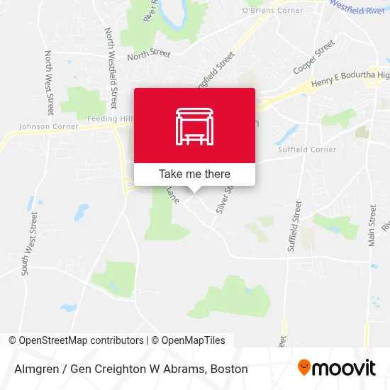 Almgren / Gen Creighton W Abrams map