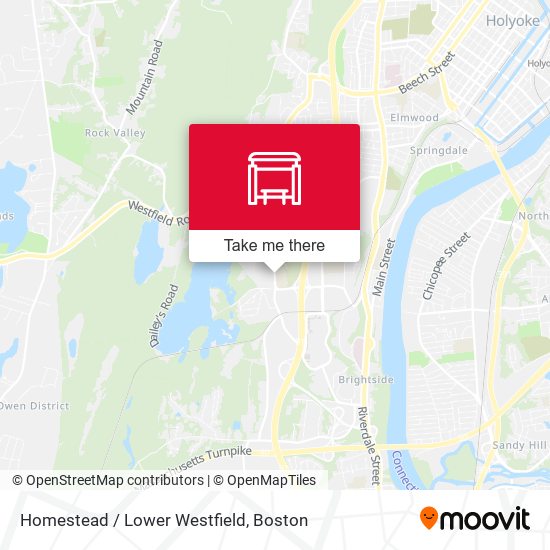 Homestead / Lower Westfield map