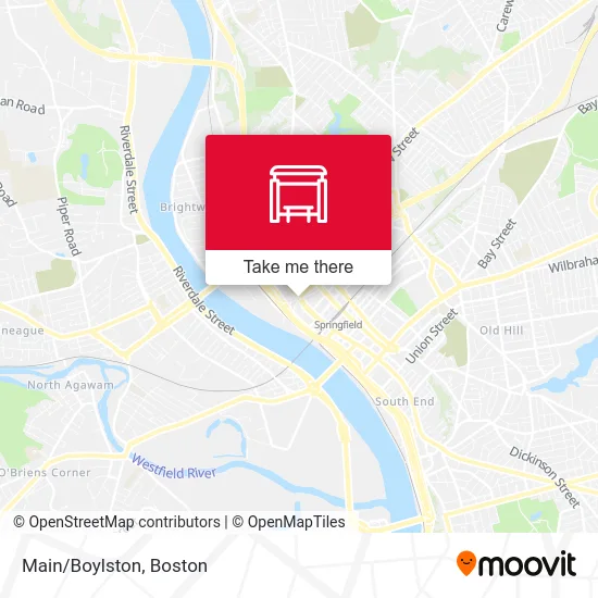 Main/Boylston map