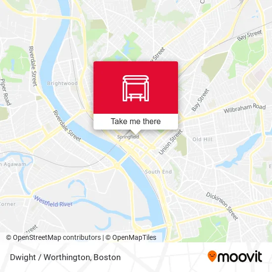 Dwight / Worthington map
