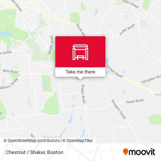 Mapa de Chestnut / Shaker