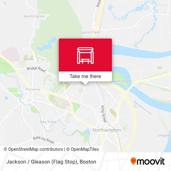 Jackson / Gleason (Flag Stop) map