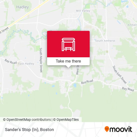 Sander's Stop (In) map