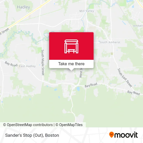 Sander's Stop (Out) map