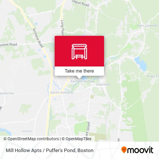 Mapa de Mill Hollow Apts / Puffer's Pond