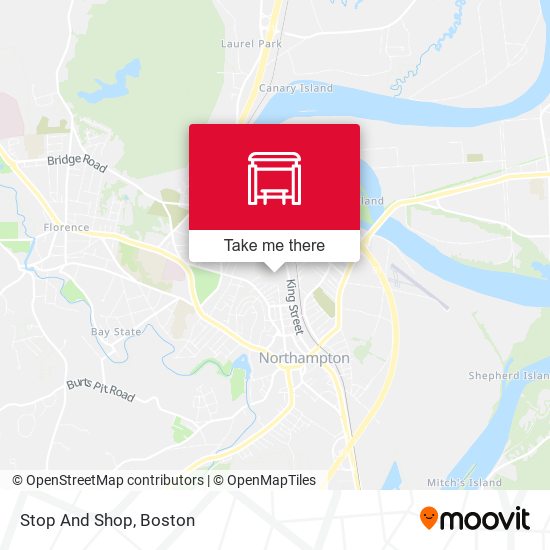 Stop And Shop map