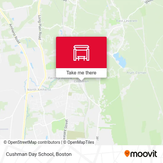 Cushman Day School map