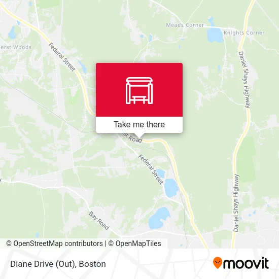 Diane Drive (Out) map